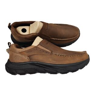 Skechers Zenfield Fredrick Men's size 9 Extra Wide Fit Dark Brown